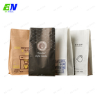 Φιλικές τσάντες καφέ Eco που συσκευάζουν την υψηλή λήξη εμποδίων και μεταλλινών επίπεδων κατώτατων σημείων