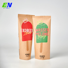 Βιοδιασπάσιμη τσάντα Pakcage τροφίμων εκτύπωσης συνήθειας για το παγωτό Popsicle
