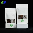 Βιοδιασπάσιμη συσκευασία φασολιών καφέ σακουλών τροφίμων PLA επαναχρησιμοποιήσιμη με τη βαλβίδα