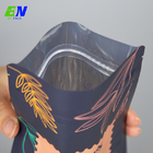Σακούλα 5g Σχήμα μαξιλαριού Πίσω σφραγίδα Αλουμινόχαρτο Πλαστικό Τσιπ πατάτας ξηρά μπαχαρικά Τσάντα συσκευασίας τροφίμων καφέ