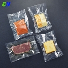 Διαφανής ή ανάγλυφη σακούλα κενού βαθμού τροφίμων για συσκευασία τροφίμων Nylon / PE