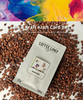 100% βιοδιασπώμενο χαρτί κραφτ τσέπης επαγγελματικής κάρτας για κόκκους καφέ